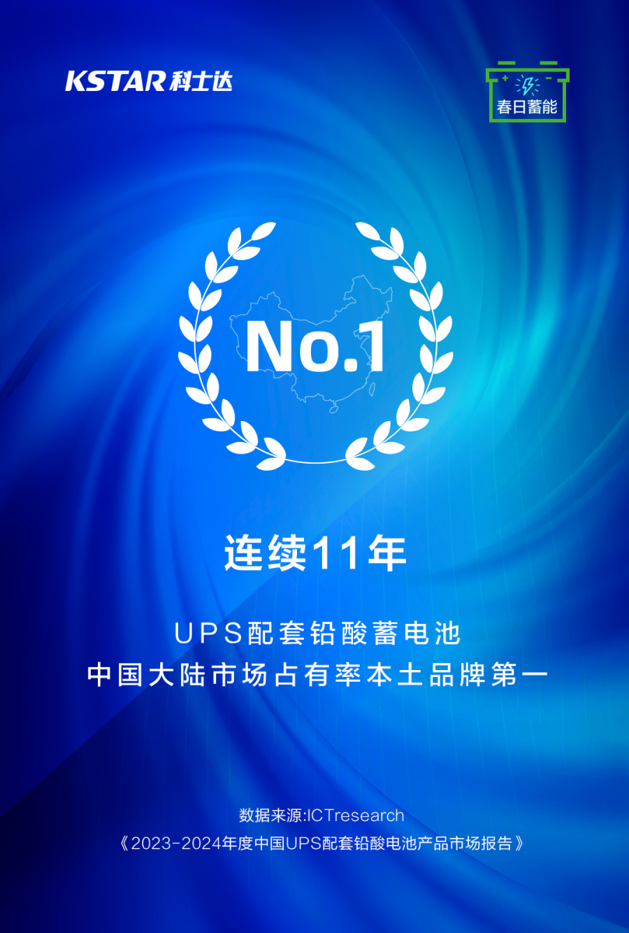 春日蓄能丨科士达电池，为您全年加满能量